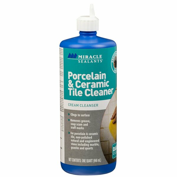 Miracle Sealants Sealant, Porcelain & Ceramic Tile Cleaner, Quart PCTCQT6